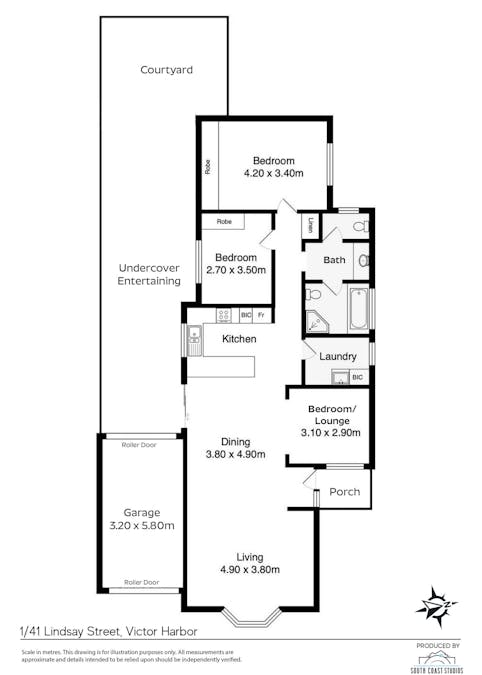 1/41 Lindsay Street, Victor Harbor, SA, 5211 - Floorplan 1