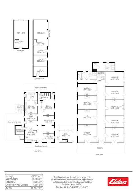 1 Bowman Street, Redhill, SA, 5521 - Floorplan 1