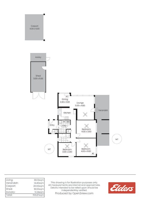 160 Farrell Flat Road, Clare, SA, 5453 - Floorplan 1