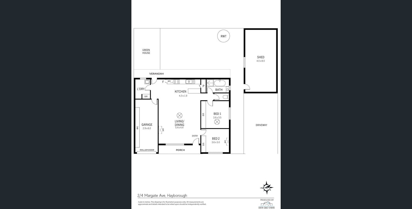 2/4 Margate Avenue, Hayborough, SA, 5211 - Floorplan 1