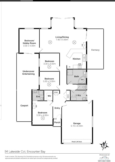 54 Lakeside Circuit, Encounter Bay, SA, 5211 - Floorplan 1