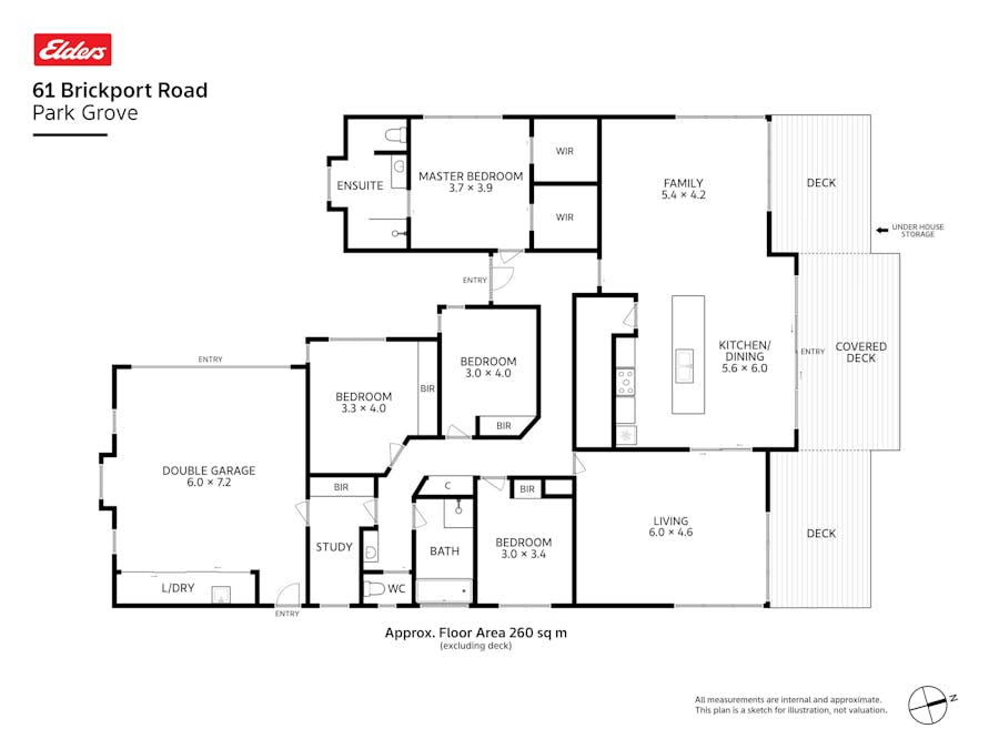 61 Brickport Road, Park Grove, TAS, 7320 - Floorplan 1