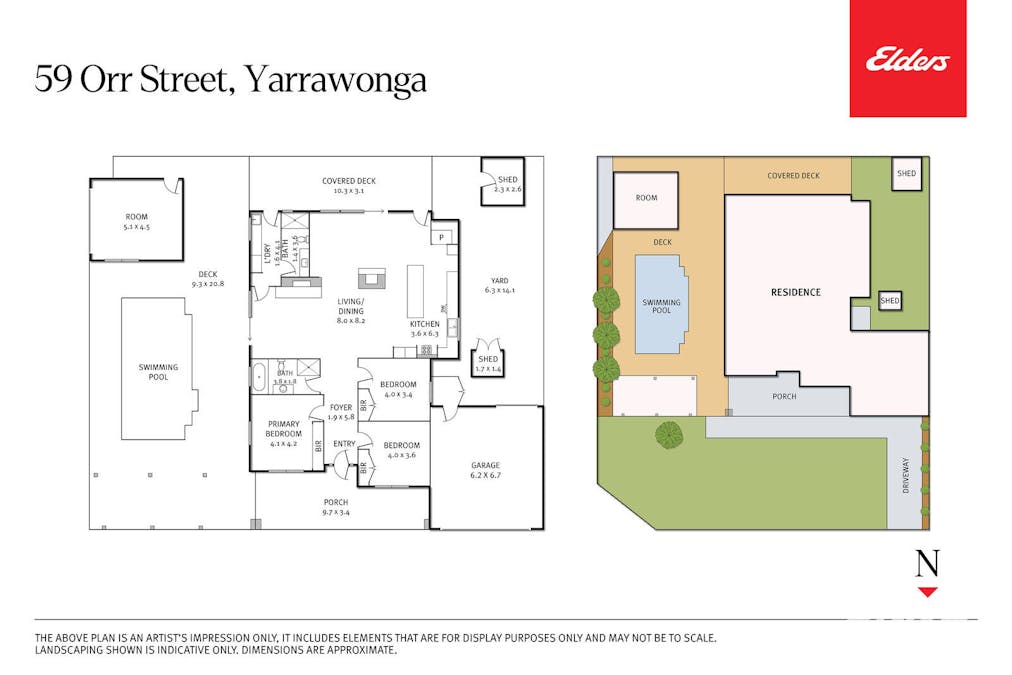 59 Orr Street, Yarrawonga, VIC, 3730 - Floorplan 1