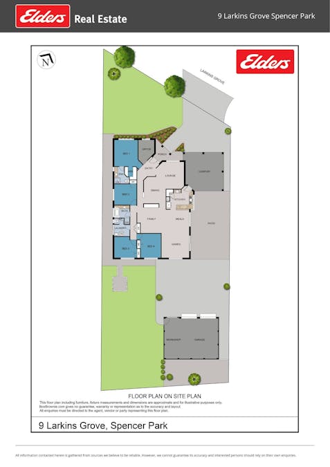 9 Larkins Grove, Spencer Park, WA, 6330 - Floorplan 1
