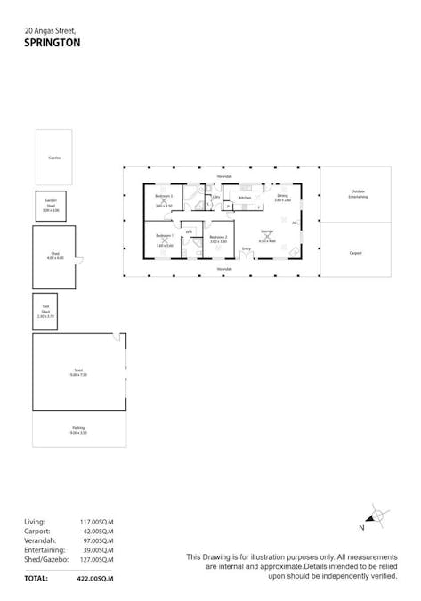 20 Angas Street, Springton, SA, 5235 - Floorplan 1