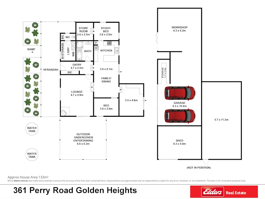 361 Perry Road, Golden Heights, SA, 5322 - Floorplan 1