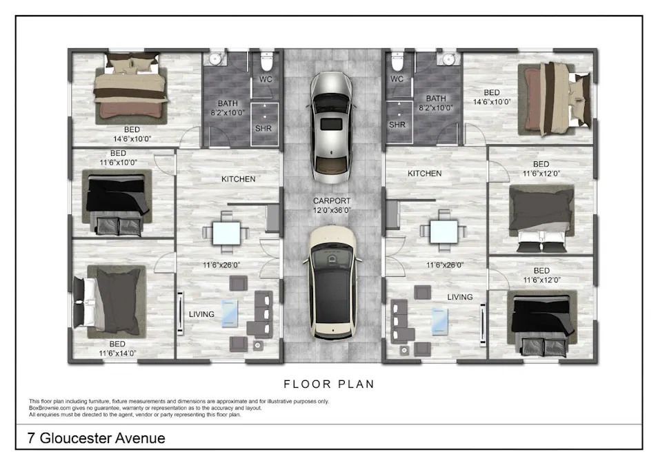 7 Gloucester Avenue, Shoalwater, WA, 6169 - Floorplan 1