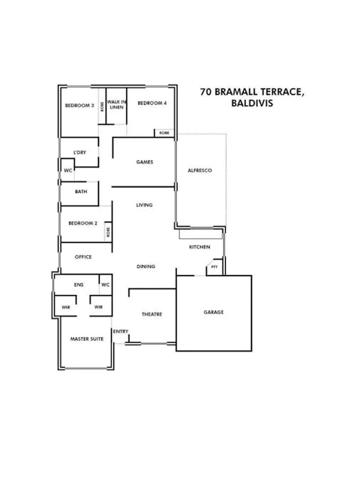 70 Bramall Terrace, Baldivis, WA, 6171 - Floorplan 1