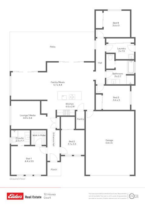 10 Hovea Court, Dubbo, NSW, 2830 - Floorplan 1