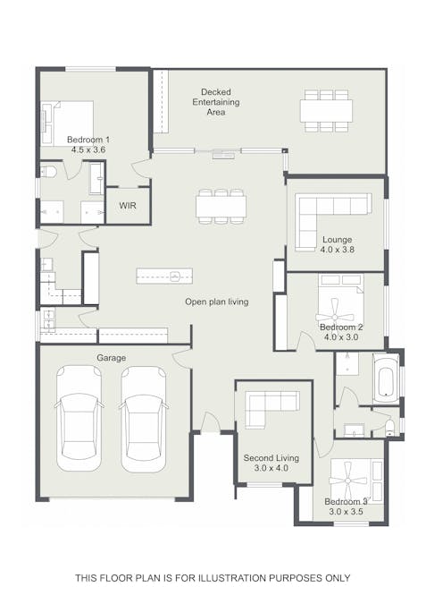 10 Straun Street, Naracoorte, SA, 5271 - Floorplan 1