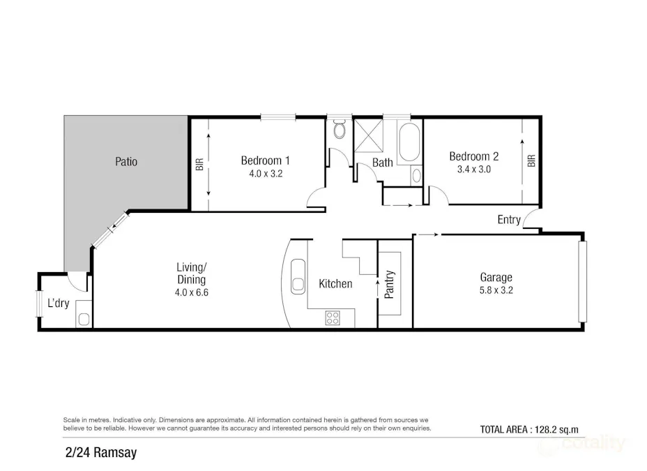 2/24 Ramsay Street, Garbutt, QLD, 4814 - Floorplan 1