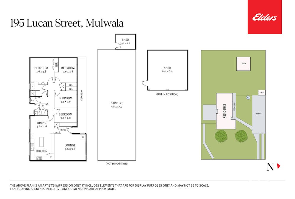 195 Lucan Street, Mulwala, NSW, 2647 - Floorplan 1