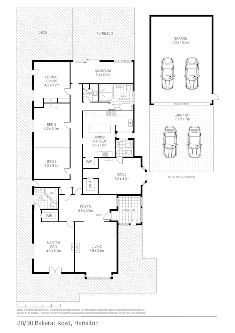 28-30 Ballarat Road, Hamilton, VIC, 3300 - Floorplan 1