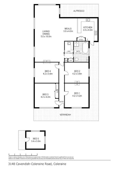 3148 Cavendish-Coleraine Road, Coleraine, VIC, 3315 - Floorplan 1