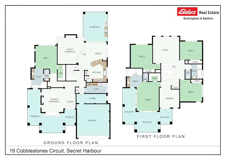 19 Cobblestones Circuit, Secret Harbour, WA, 6173 - Floorplan 1