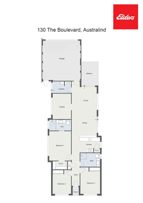 130 The Boulevard, Australind, WA, 6233 - Floorplan 1