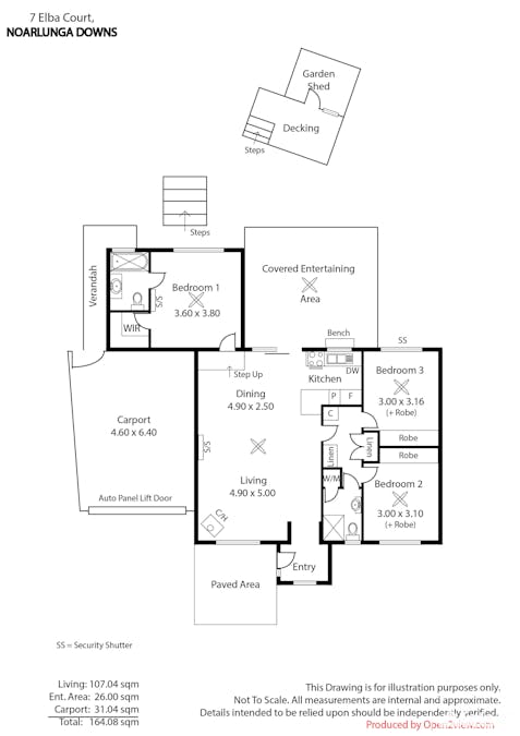 7 Elba Court, Noarlunga Downs, SA, 5168 - Floorplan 1