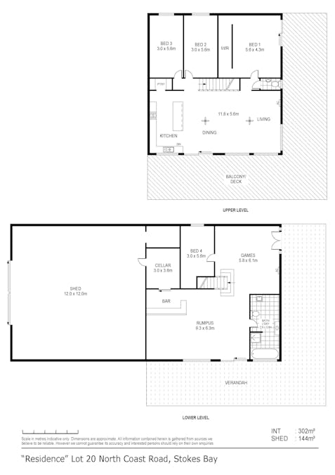 Lot 20 North Coast Road, Stokes Bay, SA, 5223 - Floorplan 1