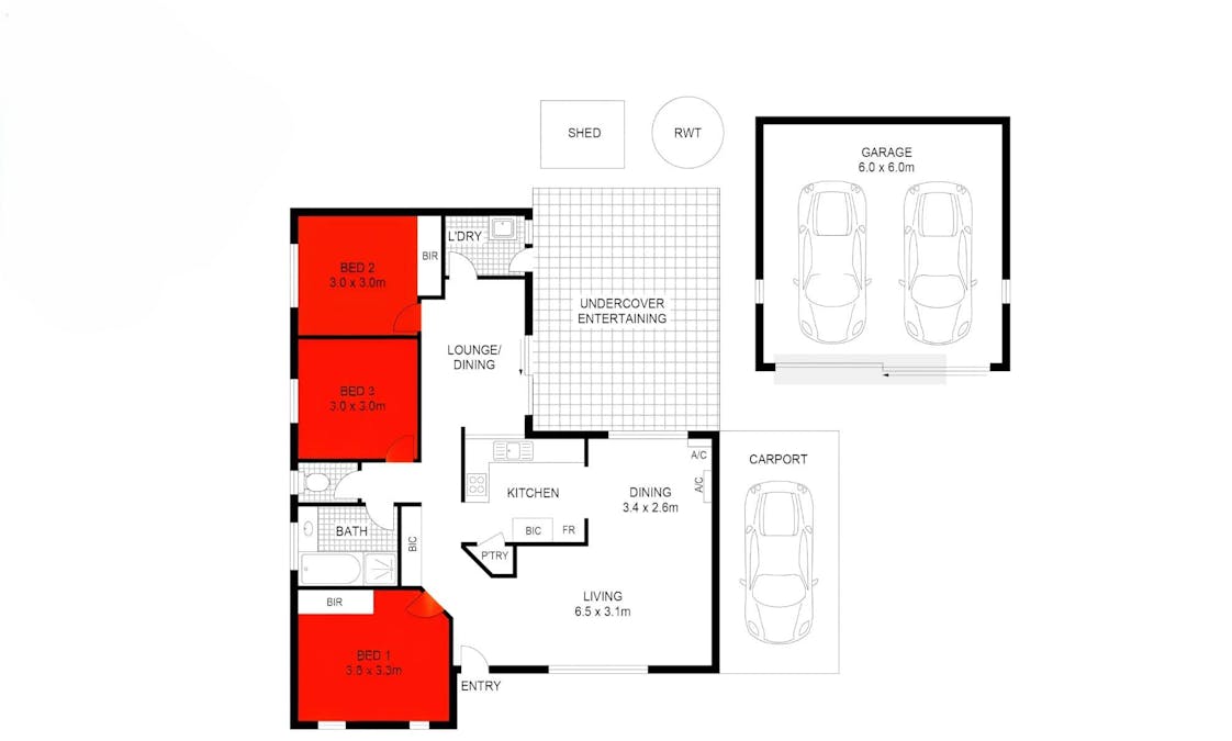 103 North Terrace, Port Elliot, SA, 5212 - Floorplan 1