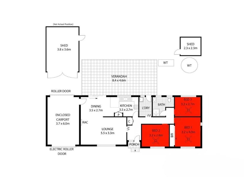 105 North Terrace, Port Elliot, SA, 5212 - Floorplan 1