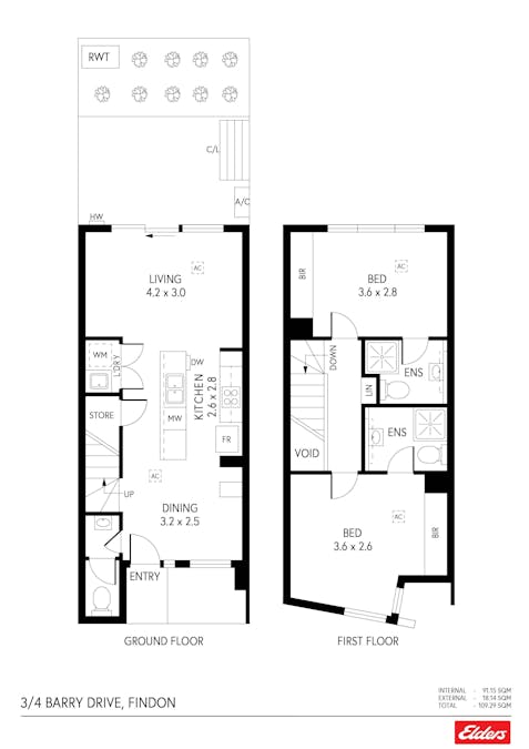 3/4 Barry Drive, Findon, SA, 5023 - Floorplan 1
