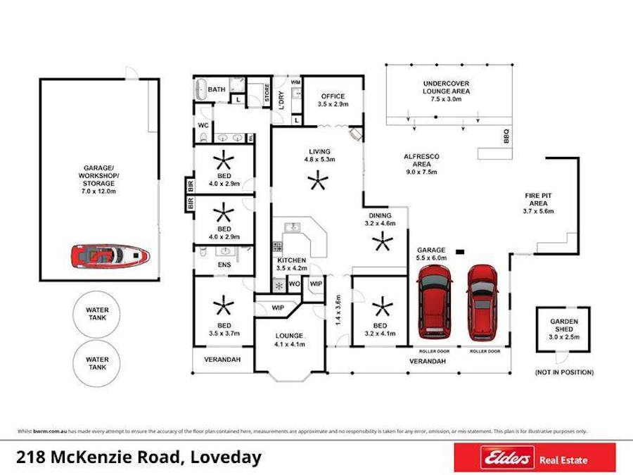 218 McKenzie Road, Barmera, SA, 5345 - Floorplan 1