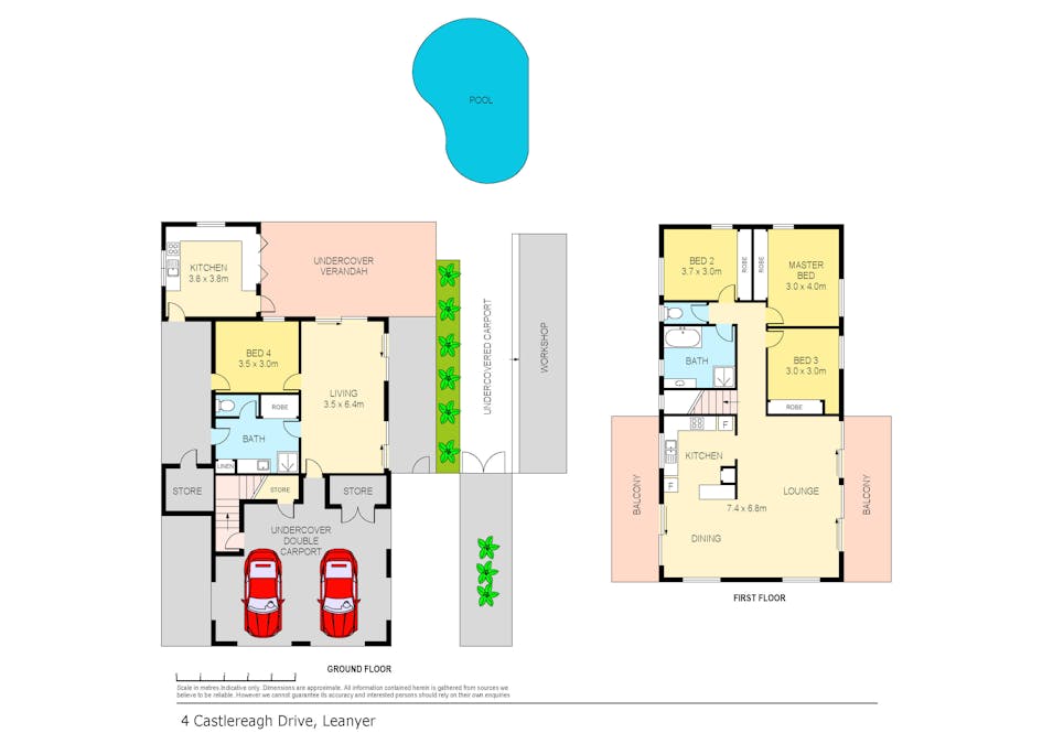 4 Castlereagh Drive, Leanyer, NT, 0812 - Floorplan 1