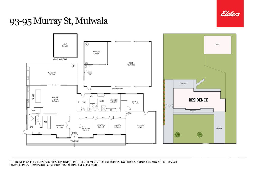 93-95 Murray Street, Mulwala, NSW, 2647 - Floorplan 1