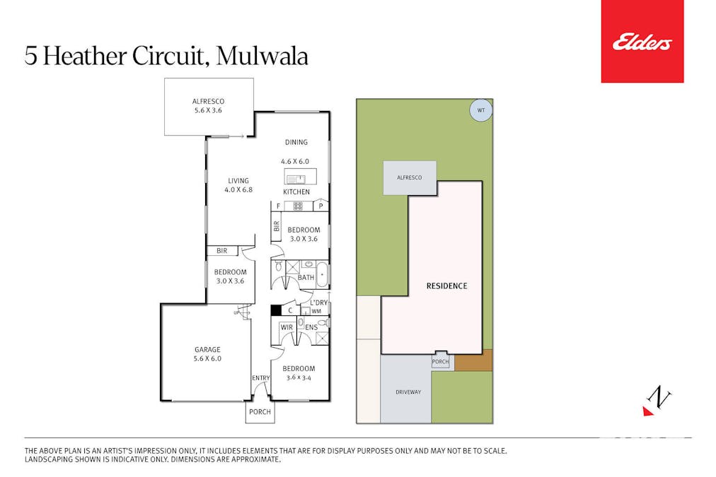 5  Heather Circuit, Mulwala, NSW, 2647 - Floorplan 1