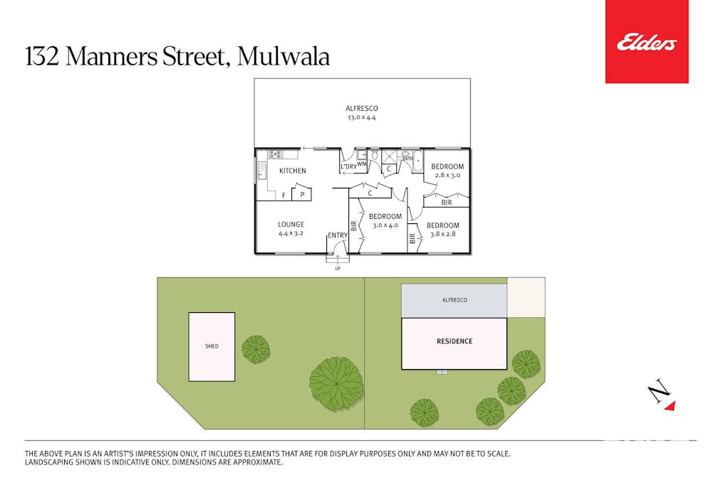 132 Manners Street, Mulwala, NSW, 2647 - Floorplan 1