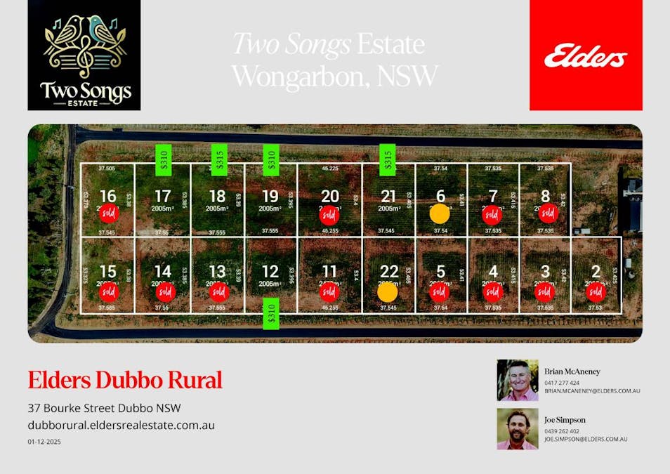 Two Songs Estate , Wongarbon, NSW, 2831 - Floorplan 2