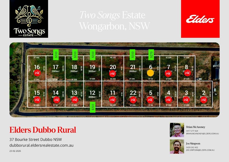 Two Songs Estate , Wongarbon, NSW, 2831 - Floorplan 1