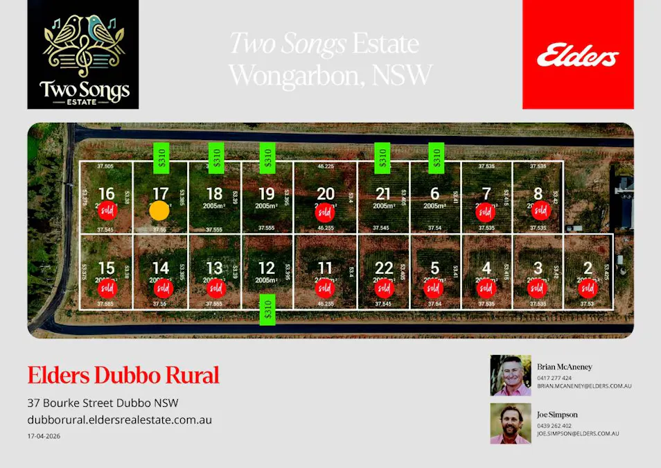 Two Songs Estate , Wongarbon, NSW, 2831 - Floorplan 2