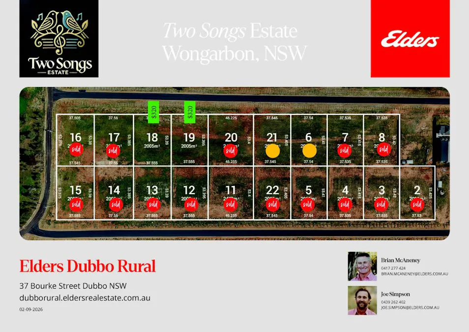 Two Songs Estate , Wongarbon, NSW, 2831 - Floorplan 1