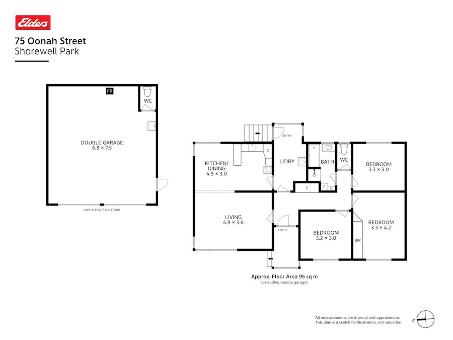 75 Oonah Street, Shorewell Park, TAS, 7320 - Floorplan 1