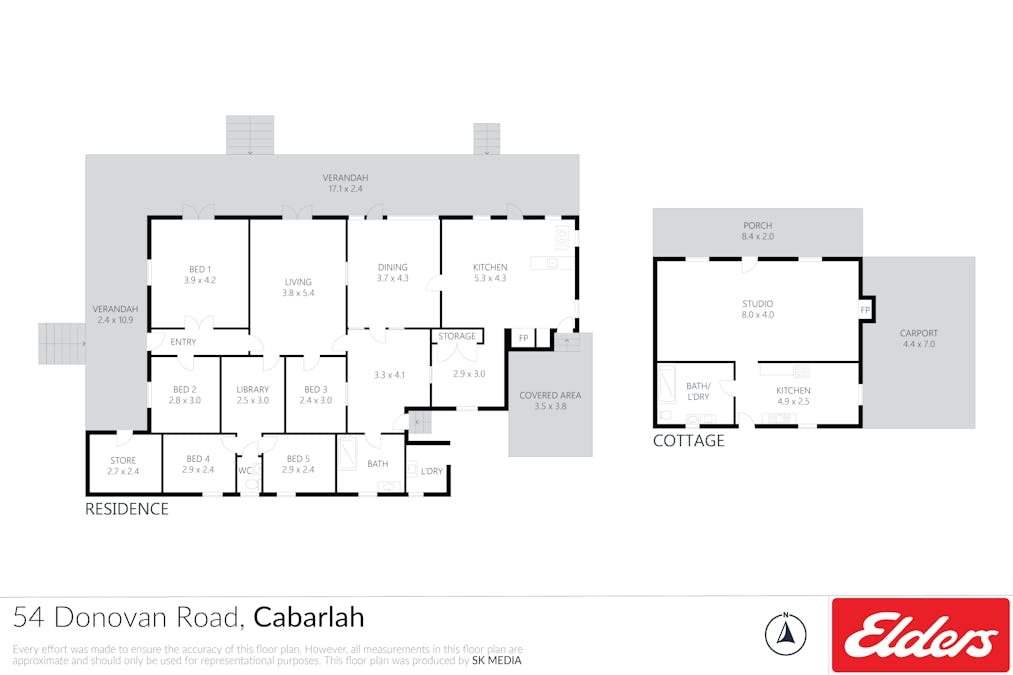 54 Donovan Road, Cabarlah, QLD, 4352 - Floorplan 1