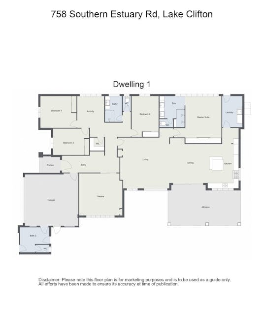 758 Southern Estuary Road, Lake Clifton, WA, 6215 - Floorplan 2