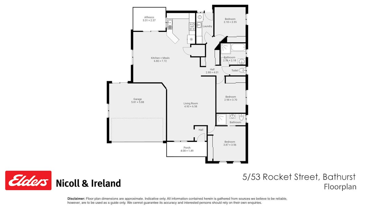 5/53 Rocket Street, Bathurst, NSW, 2795 - Floorplan 1