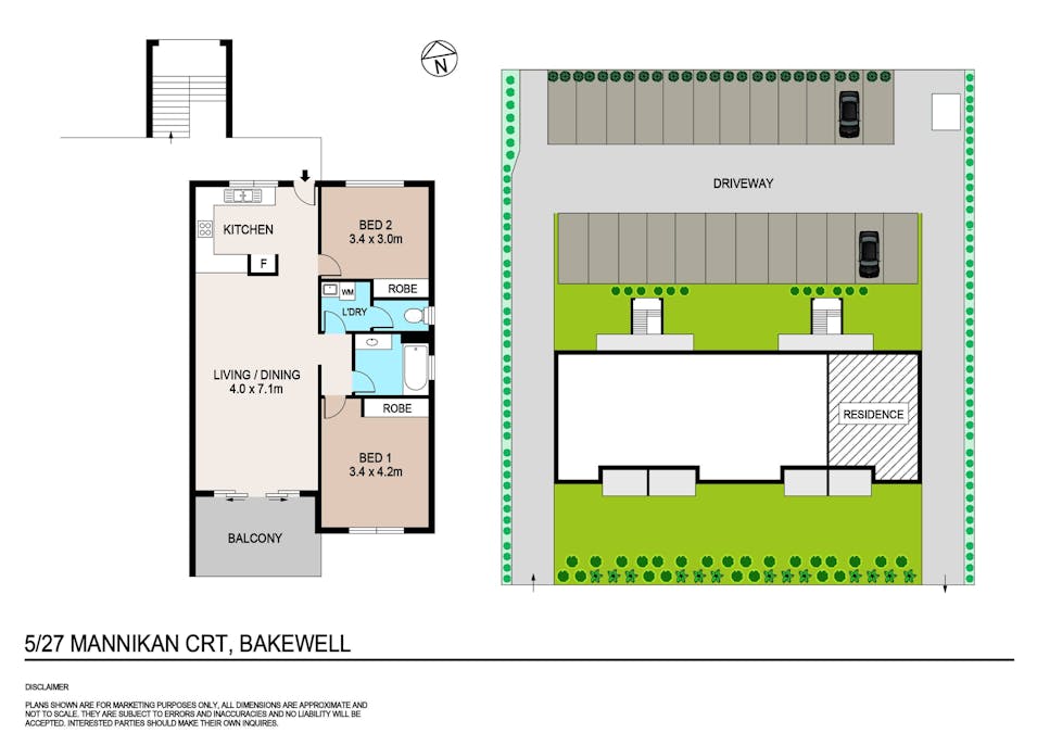 5/27 Mannikan Court, Bakewell, NT, 0832 - Floorplan 1
