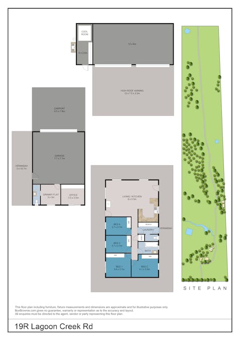 19R Lagoon Creek Road, Minore, NSW, 2830 - Floorplan 1