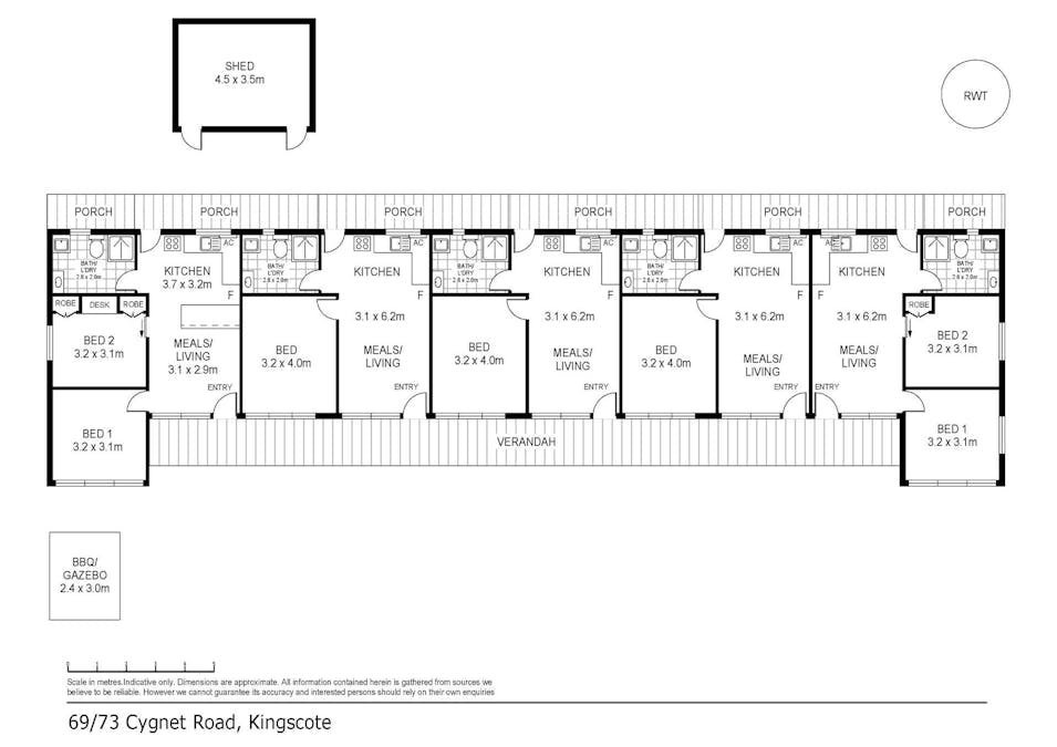 69-73 Cygnet Road, Kingscote, SA, 5223 - Floorplan 1