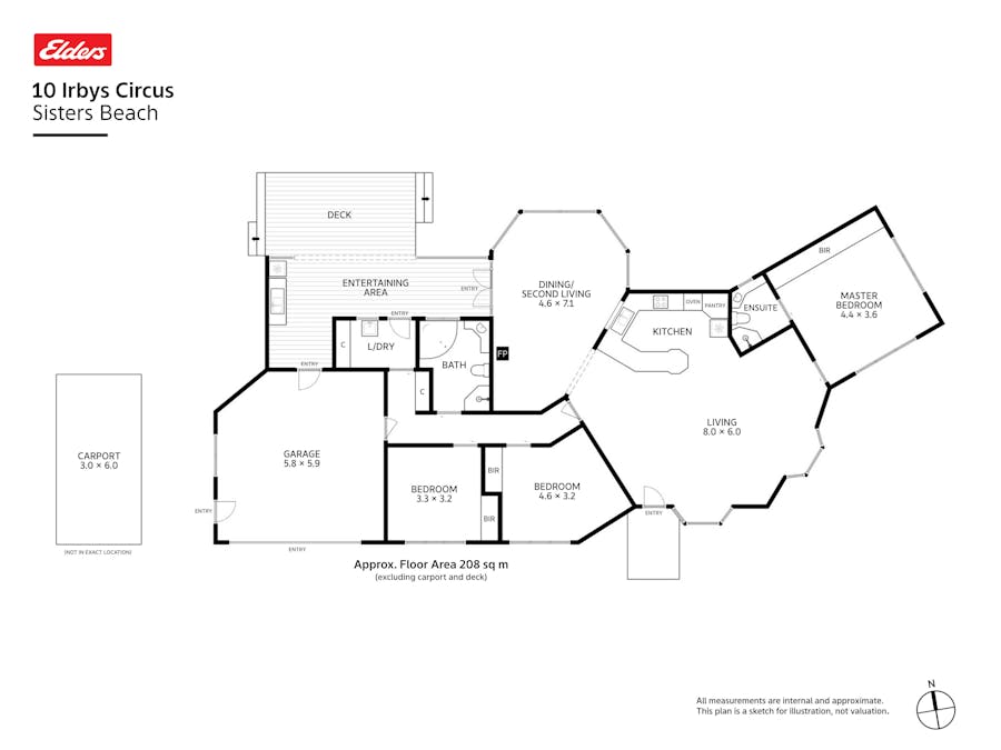 10 Irbys Circus, Sisters Beach, TAS, 7321 - Floorplan 1