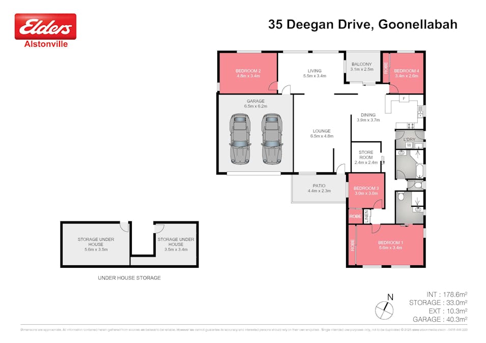 35 Deegan Drive, Goonellabah, NSW, 2480 - Floorplan 1