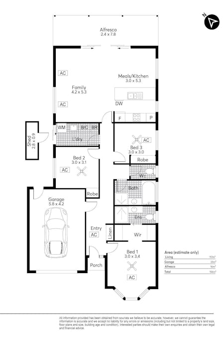 99 Kookaburra Boulevard, Encounter Bay, SA, 5211 - Floorplan 1