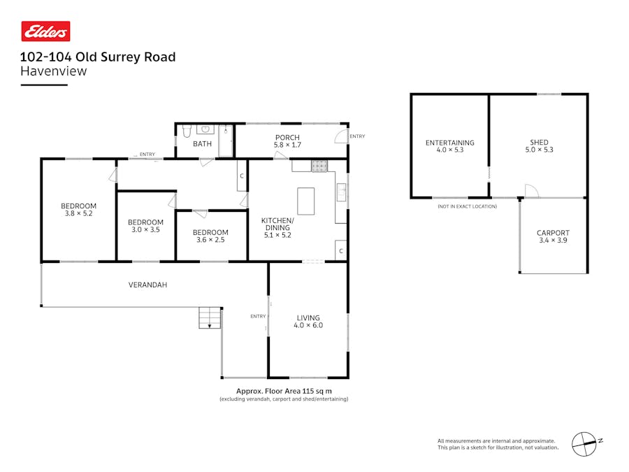102-104 Old Surrey Road, Havenview, TAS, 7320 - Floorplan 1