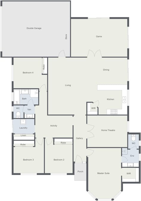 13 Lewana Approach, Dalyellup, WA, 6230 - Floorplan 1