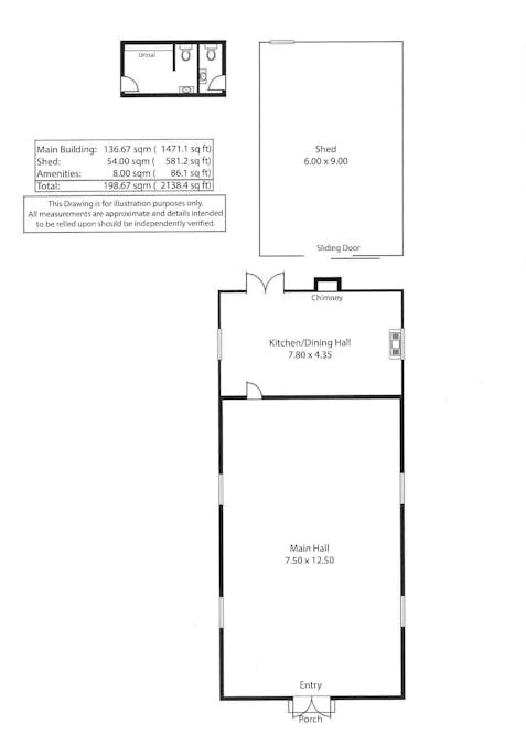 15 Peake Terrace, Coonalpyn, SA, 5265 - Floorplan 1