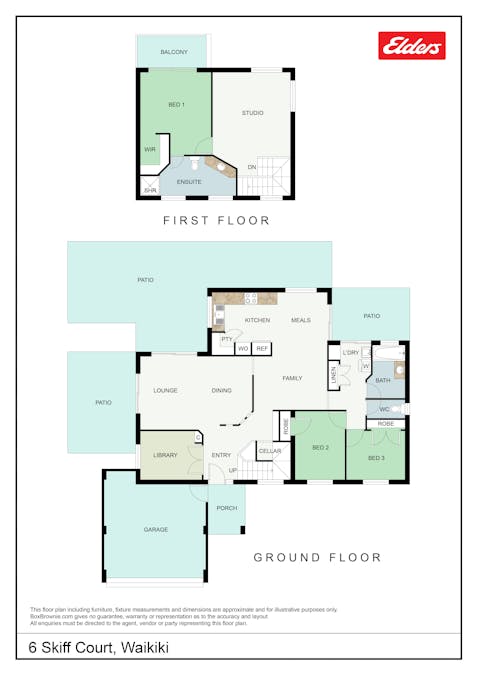 6 Skiff Court, Waikiki, WA, 6169 - Floorplan 1