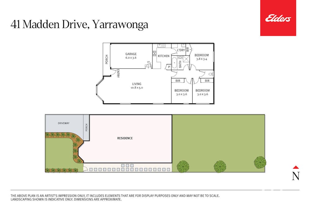 41 Madden Drive, Yarrawonga, VIC, 3730 - Floorplan 1