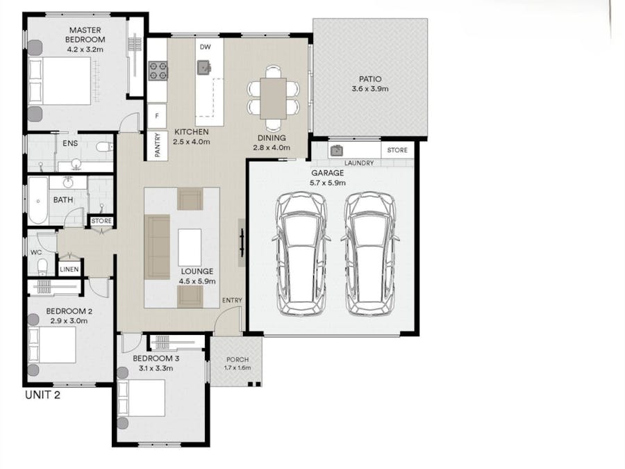 Alstonville, NSW, 2477 - Floorplan 1